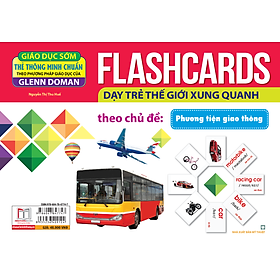 Flashcards Dạy Trẻ Thế Giới Xung Quanh Theo Chủ Đề - Phương Tiện Giao Thông
